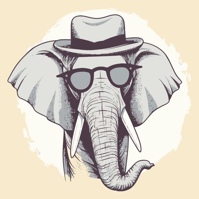 éléphant cool