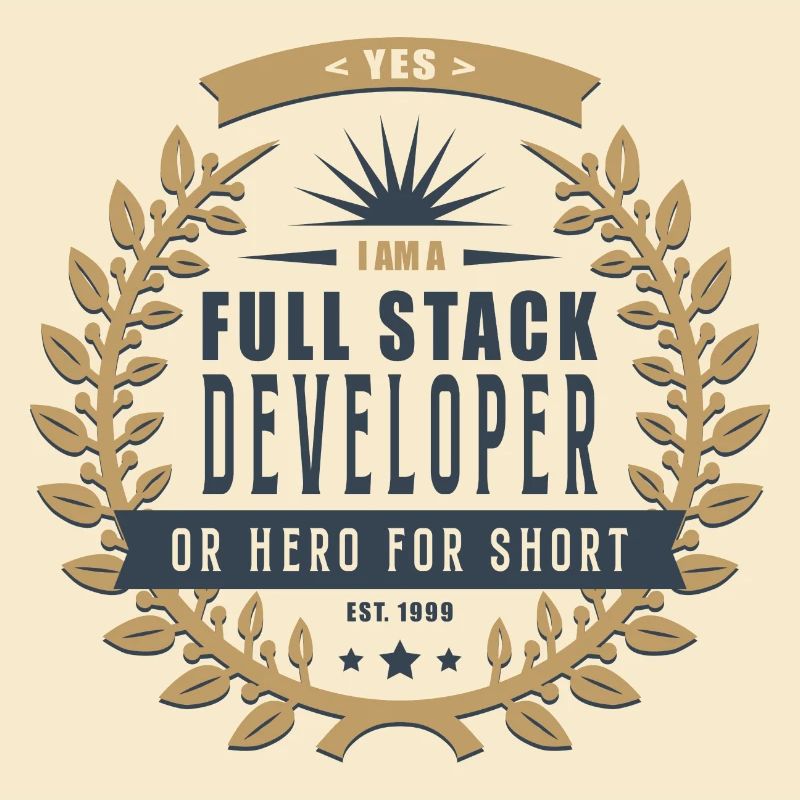 Full Stack Developer dunkel