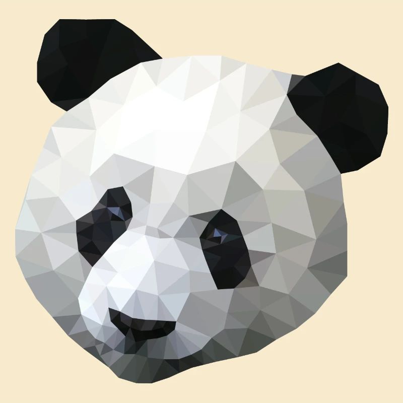Panda polygone