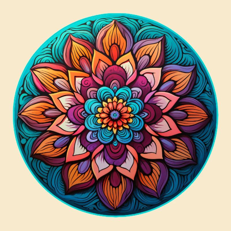 Relaxation de la fleur de mandala
