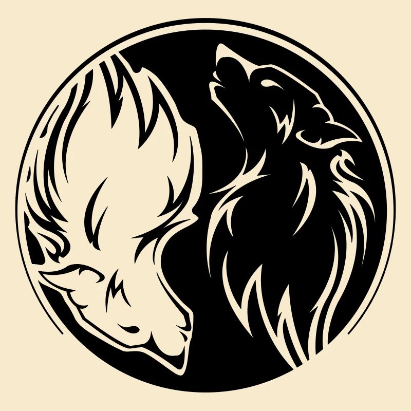 Yin Yang Loups 01