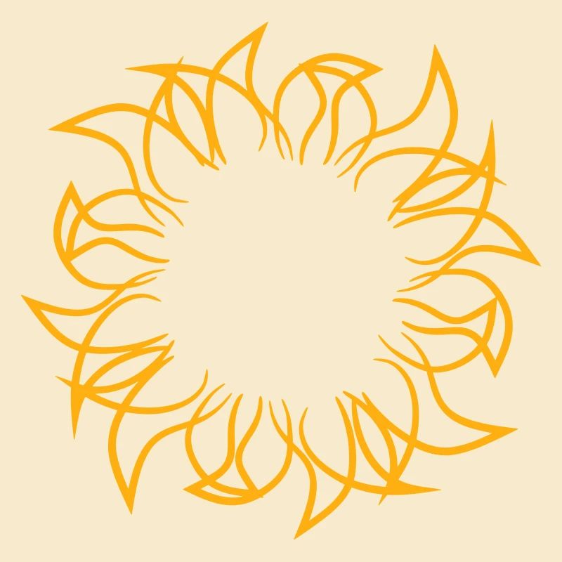 Bright Sun Rays Summer Glow Light Warmth