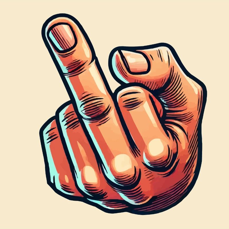 Mittelfinger