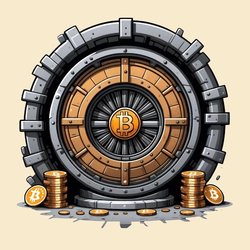 Bitcoin Krypto Crypto to the Moon Geschenk