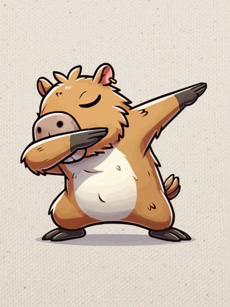 capybara dabbing