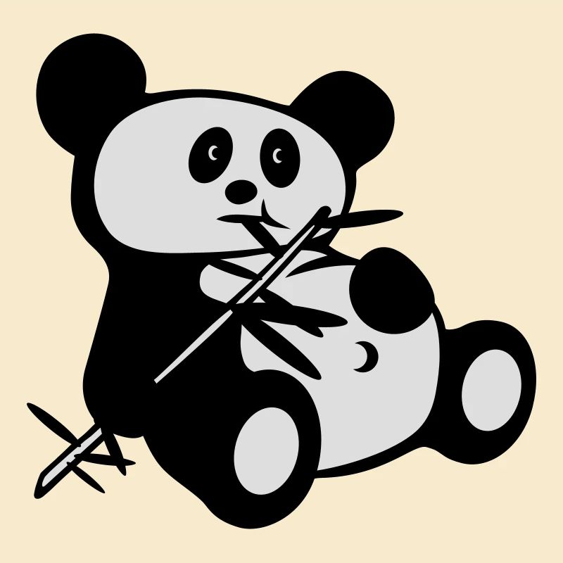 lazy panda