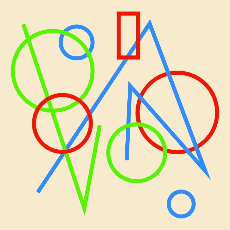 Les lignes et les formes