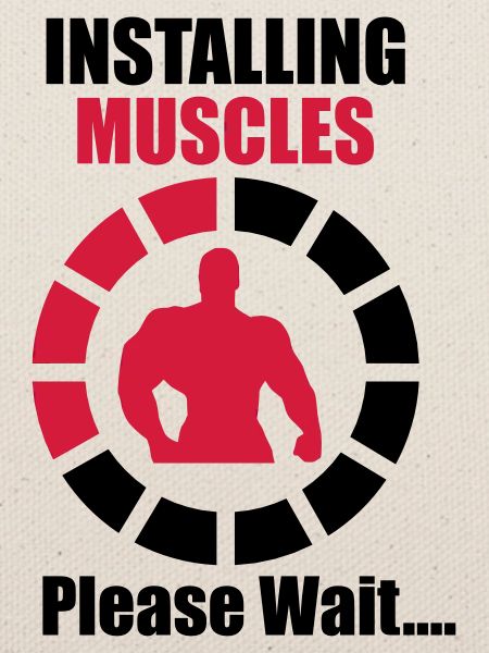Installing Muscles (Loading) Funny