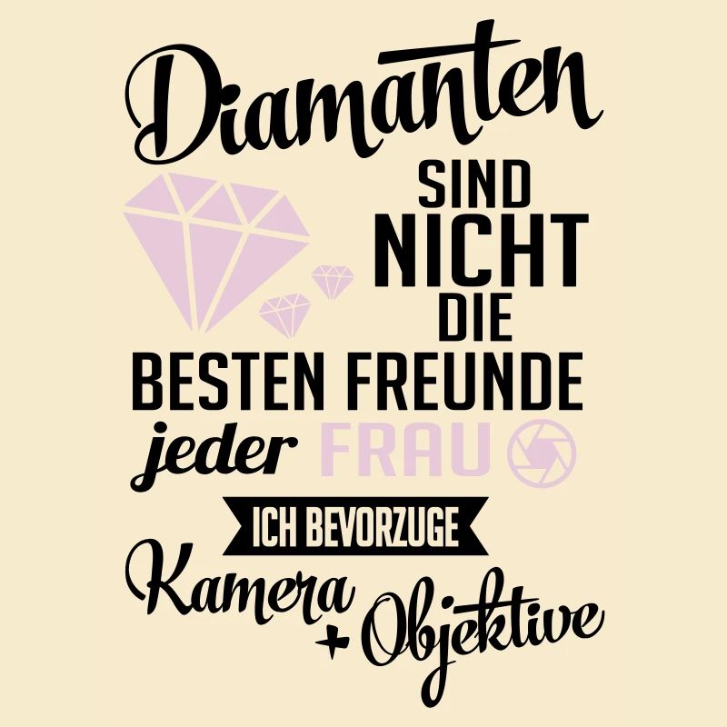 Fotografin: Diamanten? ich will Kamera & Objektive