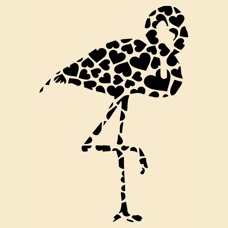 flamingo herzen