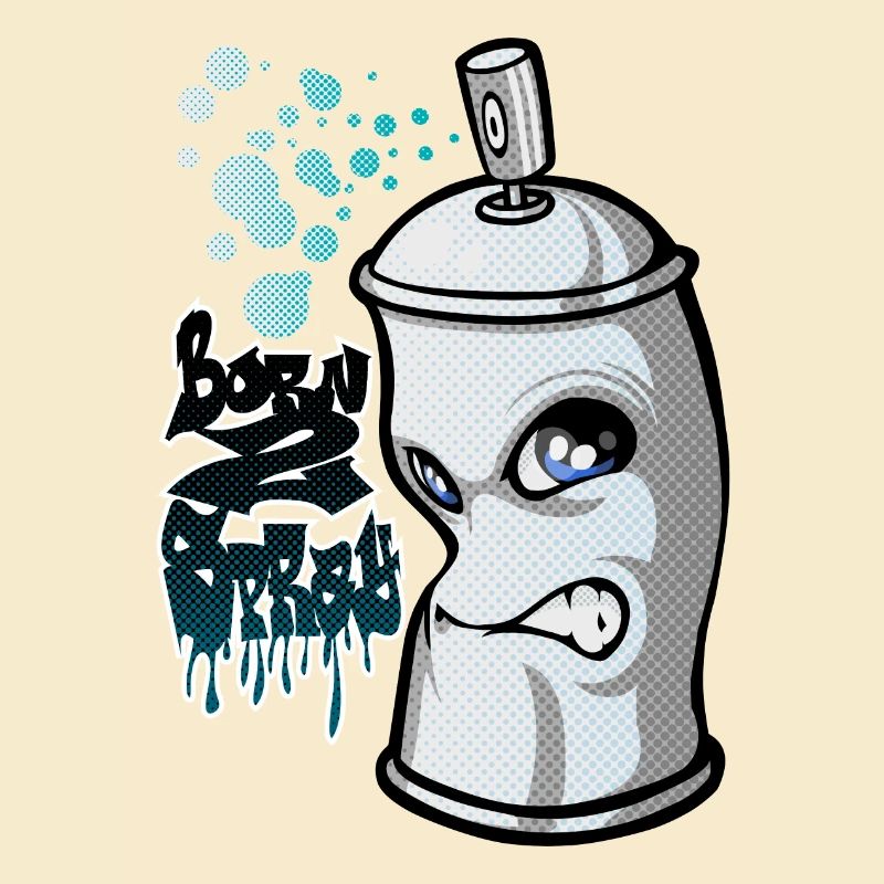 Spray and graffiti