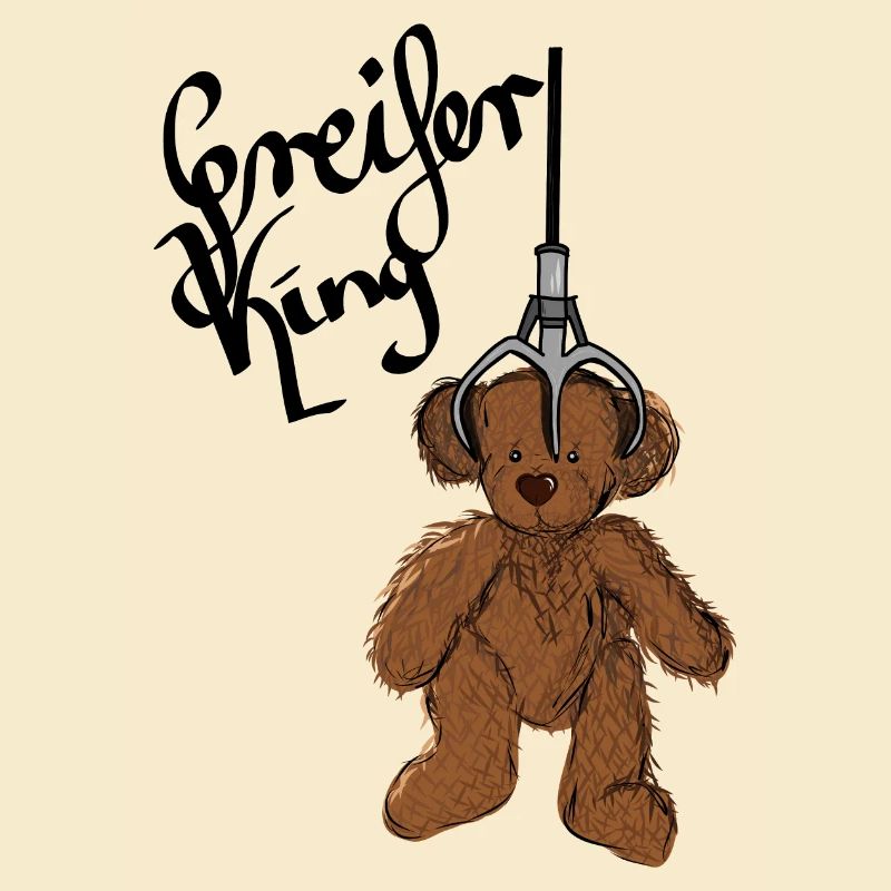 Greifer King, Teddy am Greifarm, Geschenkidee,
