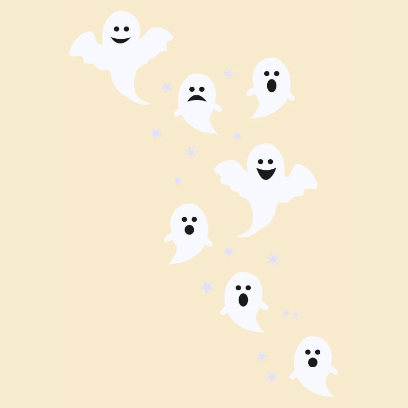 Ghosts Ghosts Ghost Hour Scary Gift