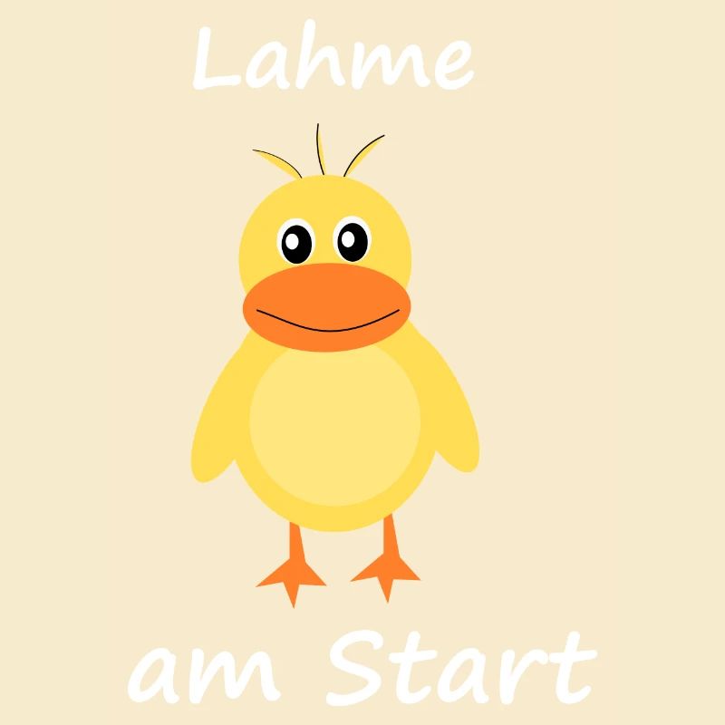 lahme Ente am Start