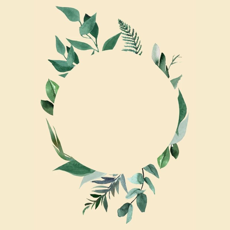 Botany circle customizable