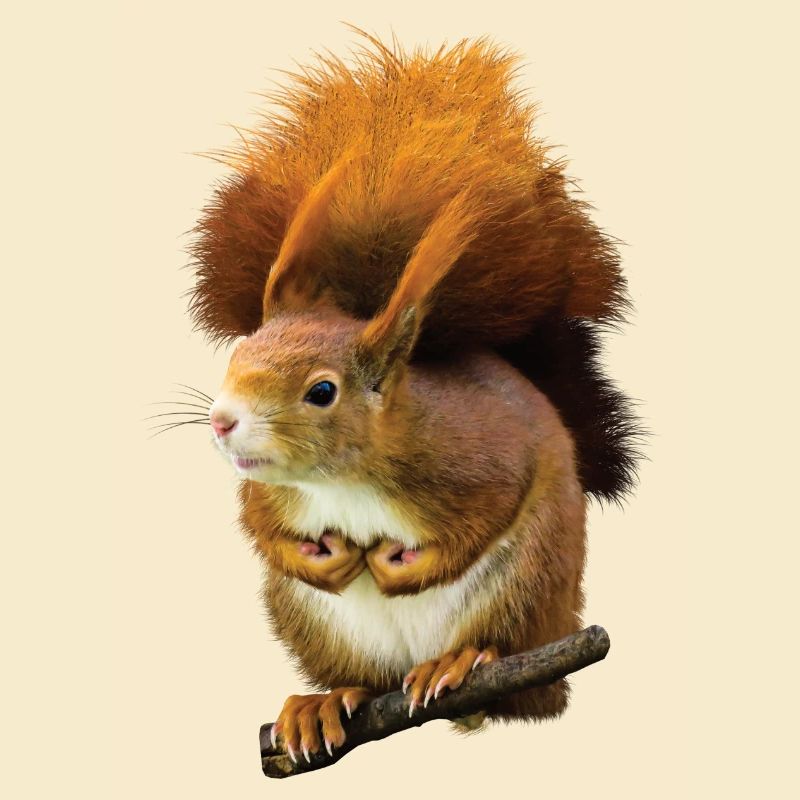 Eichhörnchen Süß niedlich putzig cool drollig Spaß