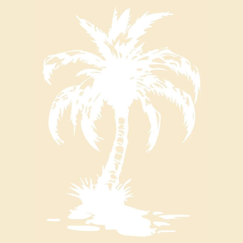 Palme Insel Symbol