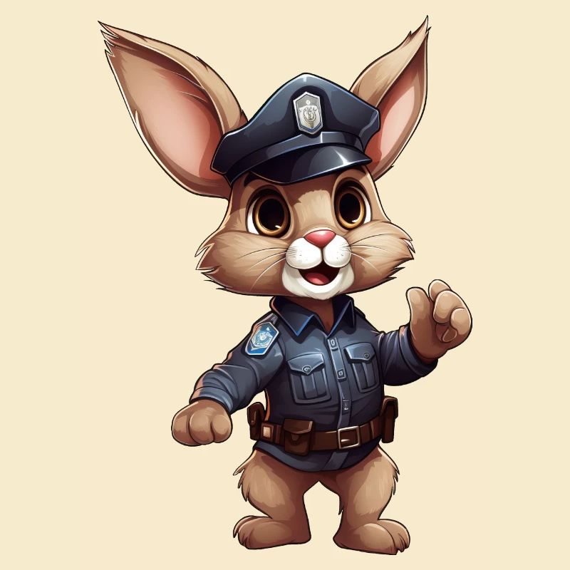 Häschen Polizei