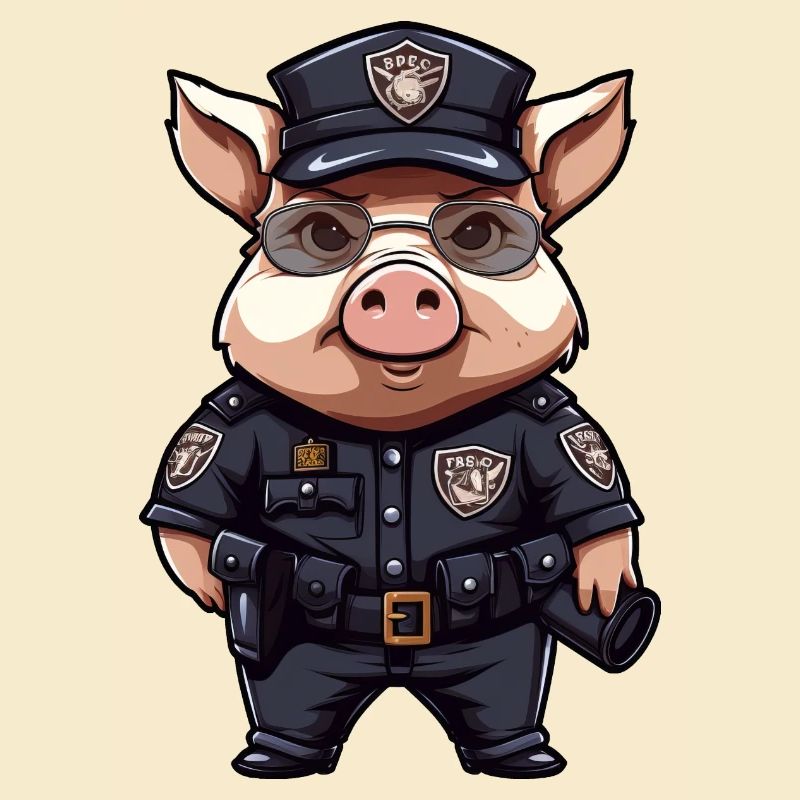 Piggy Policeman