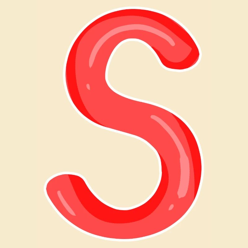 Buchstabe S Anfangsbuchstabe