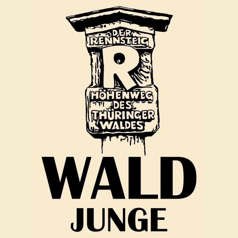 Wald Junge Rennsteig