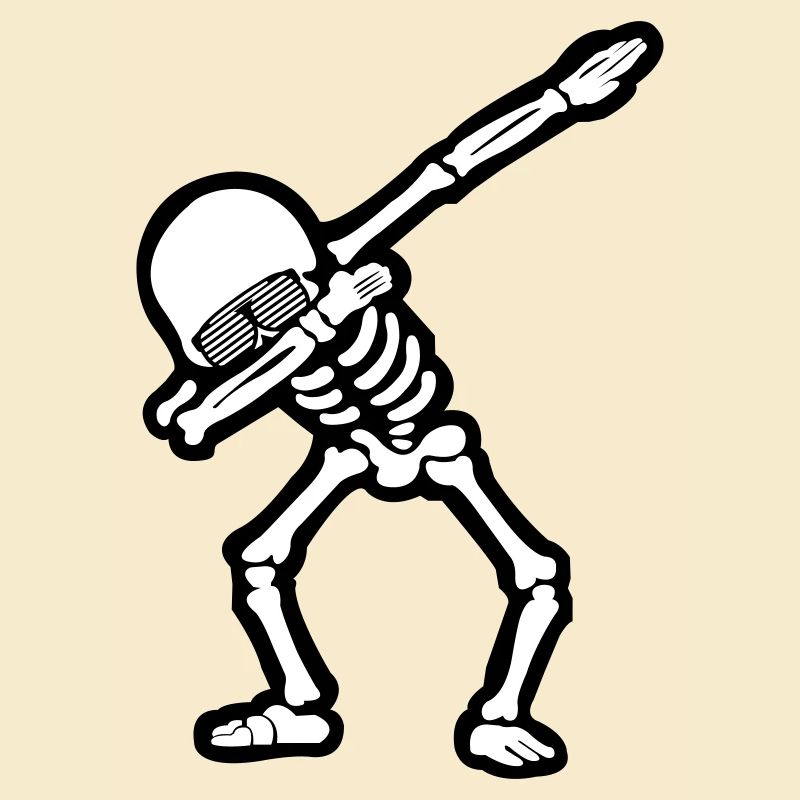 Cool Skull Dabbing