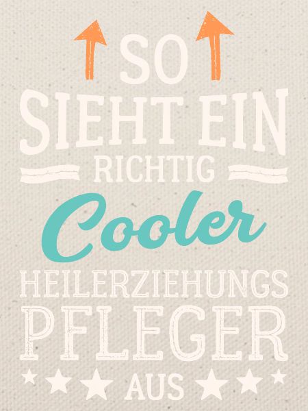 So sieht ein cooler Heilerziehungspfleger aus