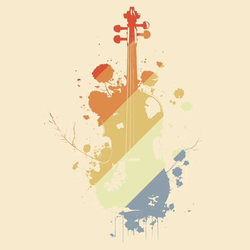 Violine Retro