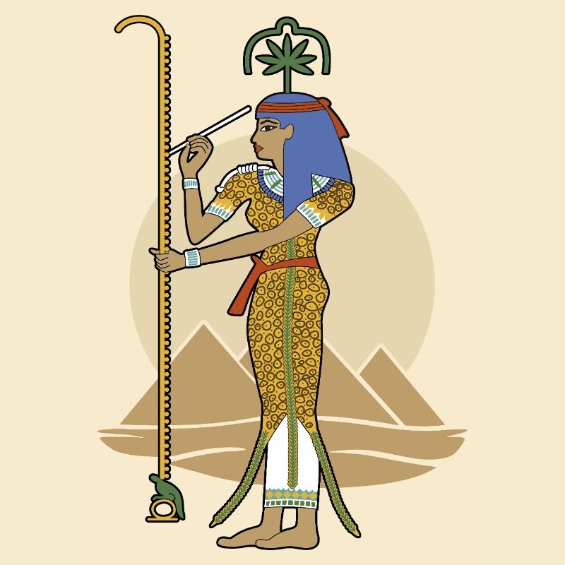 SESHAT Dame der Bücher