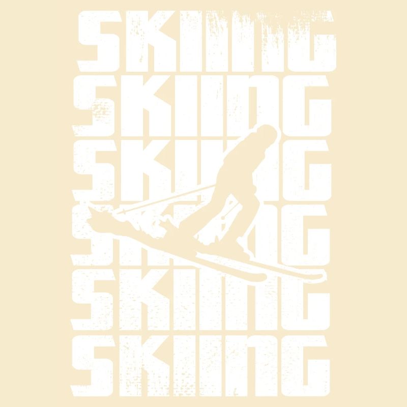 Funny skier