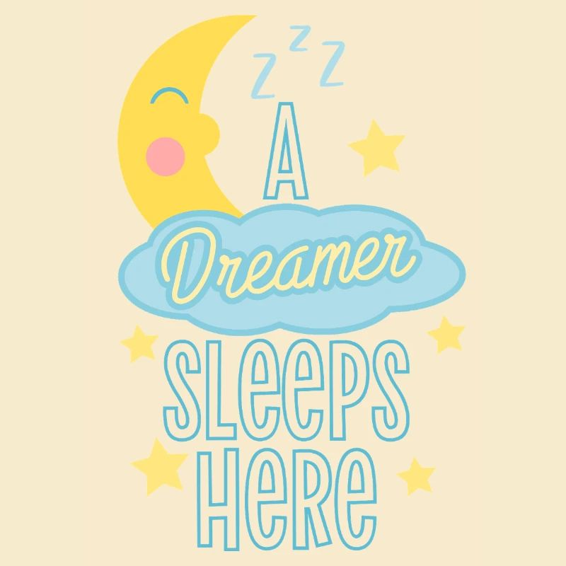Sleeping Dreamer Astronaut Design