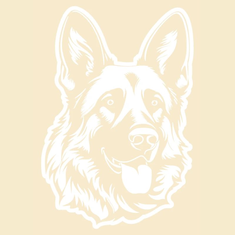 Schäferhund Hund Kopf