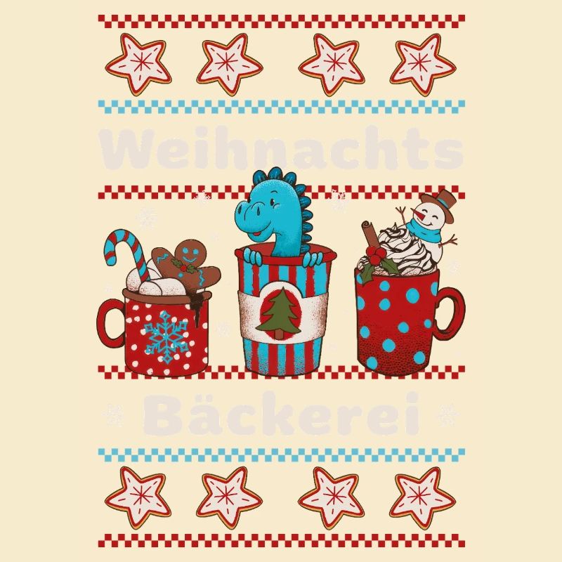 Christmas Bakery Dino - Cuisson des biscuits avec les enfants