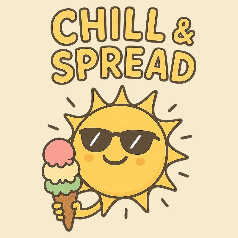 Chill & Spread Sonne Eis Spaß