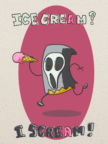 Eis? Ich schreie!