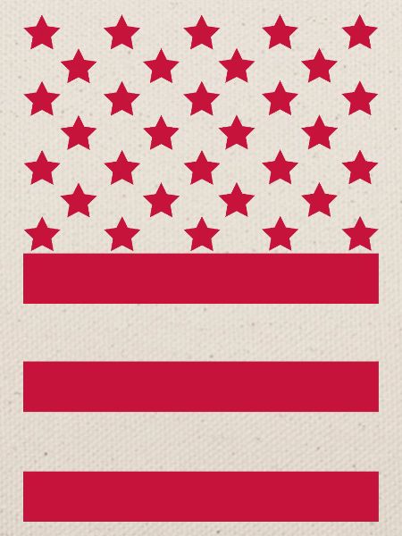 Red Flag – Stars & Stripes Design