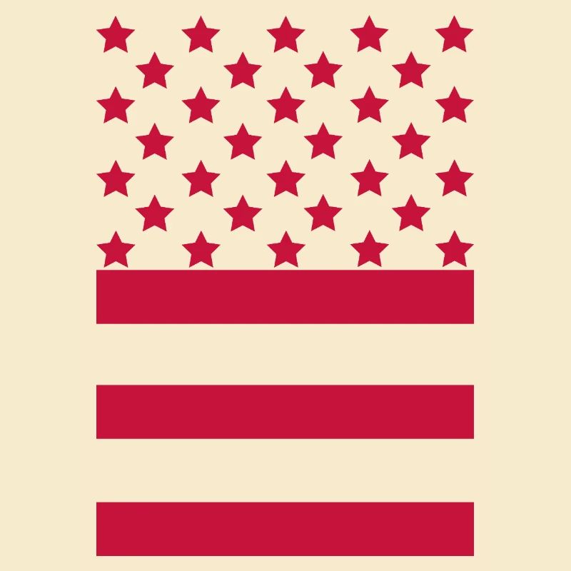 Red Flag – Stars & Stripes Design