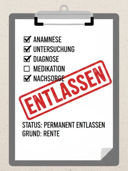 Entlassung Pflege Satire