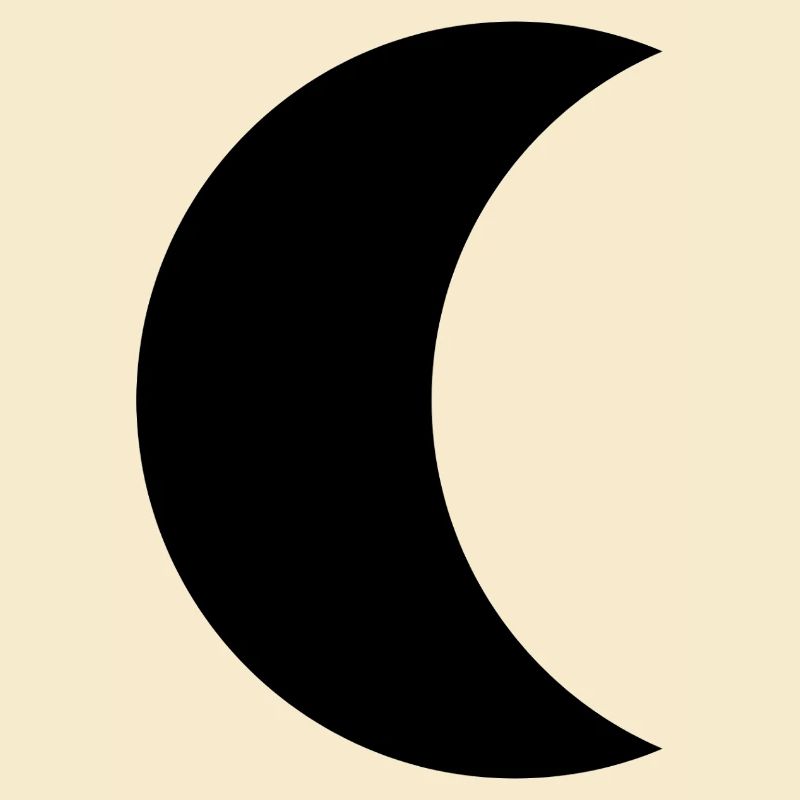 Crescent moon