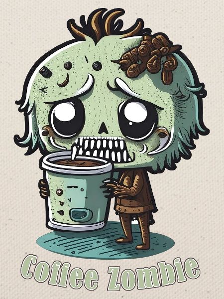 Kaffeemonster  - Koffein Zombie - Morgenmuffel