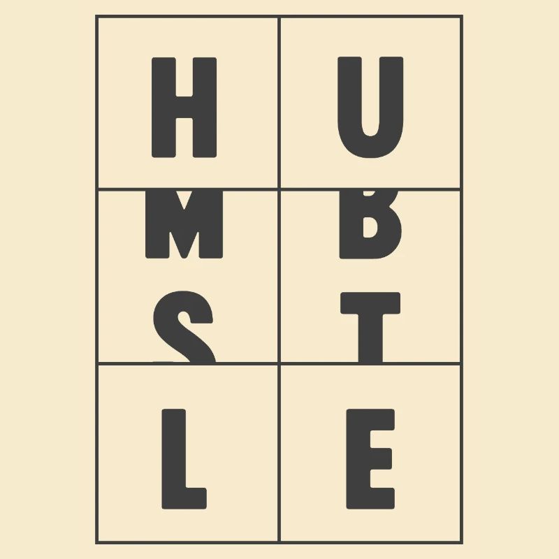 Bescheidener Hustle-Unternehmer Geschäftsmann Geschäftsmann Geschäftsmann