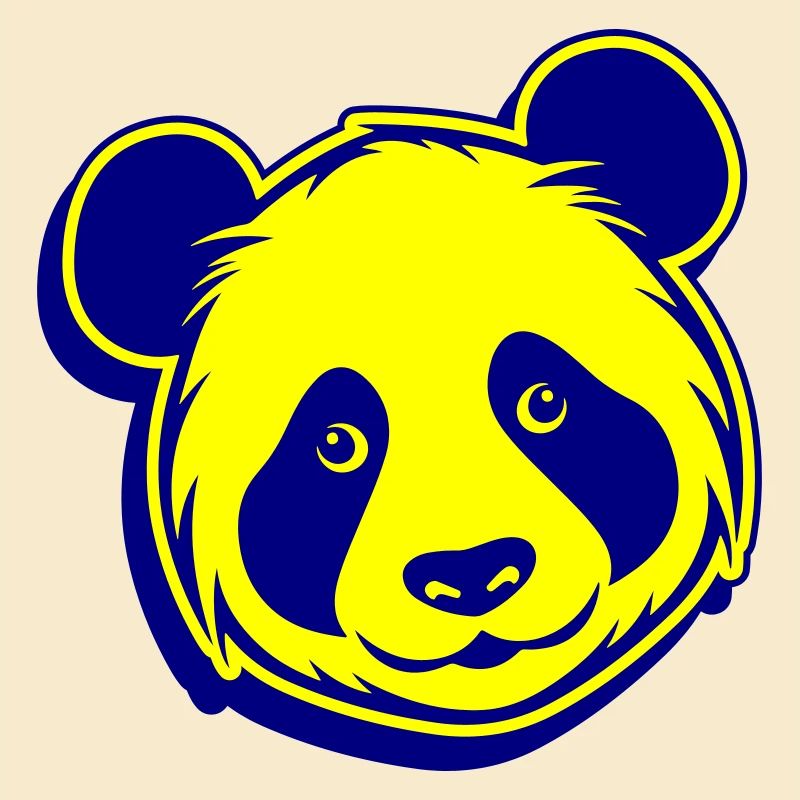 Panda Kopf