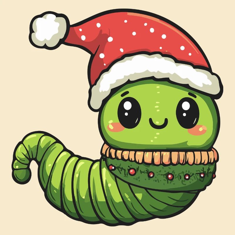 Wurm Weihnachten Comic