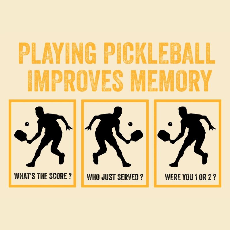 Playing pickleball improves memory