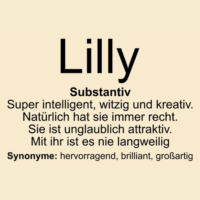 Name Definition Lilly
