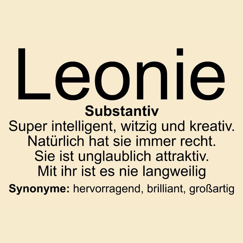 Name Definition Leonie