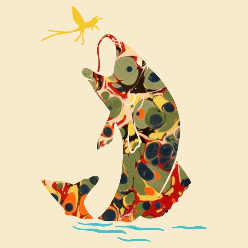 fisch mit libelle e 41
