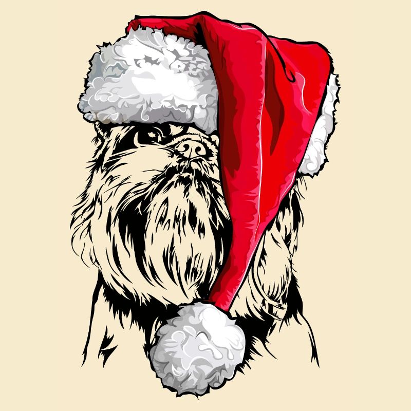 Santa BELGIAN DWARF HANDLE Christmas Wilsigns