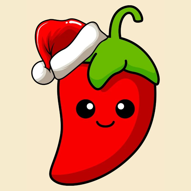 Chilli Weihnachten Comic Xmas