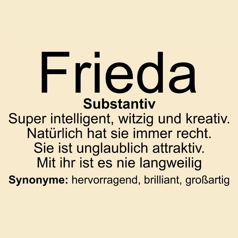 Name Definition Frieda